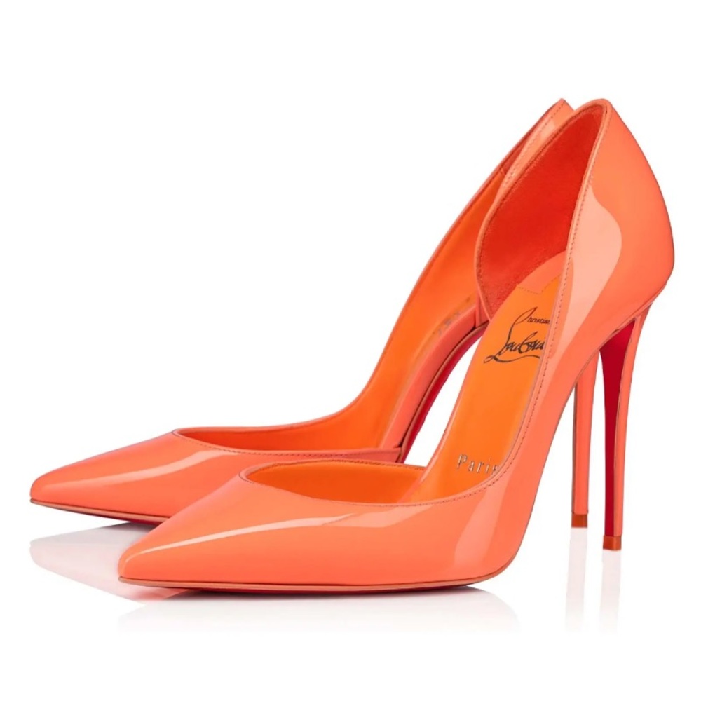 Authentic Christian Louboutin Iriza Patent Heels